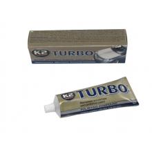 Паста полироль кузова К2 Tempo Turbo 120 гр с воском, для мелких царапин, для ручной полировки (29763)