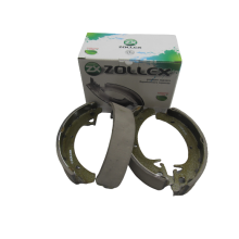 Колодки тормозные задние ZOLLEX ВАЗ 2108, 2109, 21099, 2110, 2111, 2112, 2113, 2114, 2115, без ABS, комплект 4шт (30393)