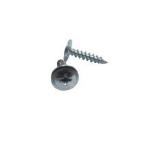 Винт саморез с прессшайбой, белый, 4.2 x 19 МЕТИЗ (30862)