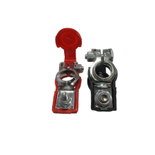 Клеммы аккумулятора CRB Ланос, Сенс, Эсперо, комплект плюс-минус, OEM 96187092, 96187093 (33566)