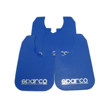 Брызговики SPARCO 430 х 265 мм, универсальные, синие, к-кт 4шт, мягкий капрон (35208)