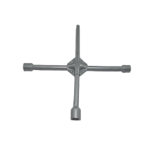 Ключ колёсный балонный INTERTOOL "крест" 21 х 19 х 17 х 1/2", усиленный (38753)