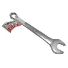 Ключ рожково-накидной CrV 15 мм INTERTOOL (41643)