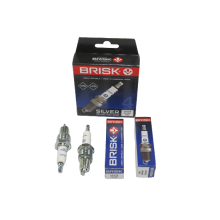 Свечи Зажигания Brisk Silver ГБО ВАЗ 2101-2107 2108-2115 Ланос Сенс 4шт LR15YS (42373)