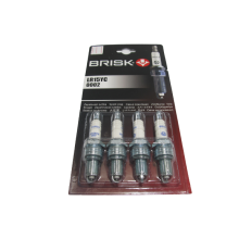Свечи Зажигания Brisk Super ВАЗ 8V 2108-21099 2110 Ланос Сенс 4шт LR15YC (42377)