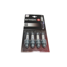 Свечи Зажигания Brisk Super ГАЗ 402 дв резьба 12.7мм 4шт N17C (42381)