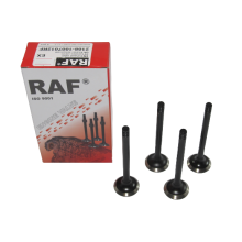 Клапан RAF ВАЗ 2108, 2109, 21099, 2110, 8 клап двиг 1.3-1.5л, ГАЗ двиг ЗМЗ-406, комплект выпуск 4 шт (49088)