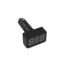 Вольтметр в Прикуриватель 12-24V 0.56" С Предохранителем EuroSport DVM-56 AS (56469)