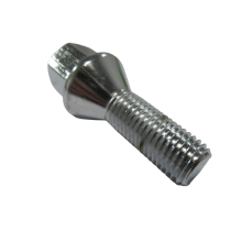 Болт колеса Ланос, Сенс, Нексия, хром GENUINE ключ 17, М12 x 1.5 x 30, 1шт OEM 94501733 (56917)