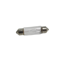 Лампа 12V C5W, цоколь SV8.5 (11х39mm) BALATON салон багажник номерной знак, белая, 5 Вт (60154)