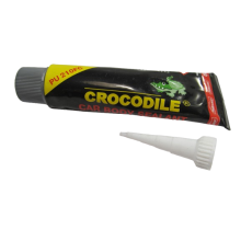 Герметик для швов 60мл CROCODILE полиуретановый серый (61413)