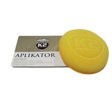 Губка-аппликатор для полировки K2 Gold Aplikator, для восков и полиролей, d 10см (62361)