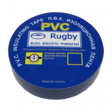 Изолента синяя 30м ПВХ 0.13х17мм Rugby (28850)